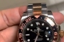 Replica Rolex GMT Master II Rose Gold (100704NOGMT)