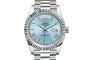 Replica Rolex Day/Date Ice Blue Face (100201CH)