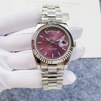 Replica Rolex Day/Date Red Dial (100203CH)