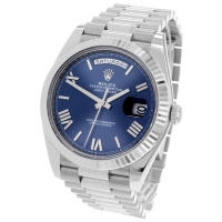Replica Rolex Day/Date Blue Dial (100202CH)