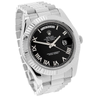 Replica Rolex Day/Date Black Dial (100206)