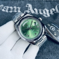 Replica Rolex Day/Date Green Face (100205CH)