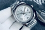 Replica Rolex Day/Date Silver (100204CH)