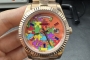 Replica Rolex Day/Date Rose Gold (100209CH)