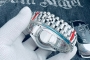 Replica Rolex Day/Date Puzzle Silver (100210)