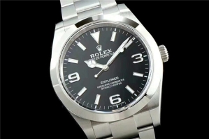 Replica Rolex Explorer Black Face (100301CH)
