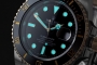 Replica Rolex Submariner Silver/Gold Blue Face(100107CH)